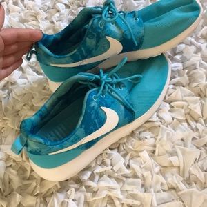 Blue Nike Shoes